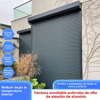 Ventanas de Aluminio para Techos, Ventanas de Aluminio para Casas, Ventanas Corredizas de Vidrio, Arco Doble, Insonorizadas