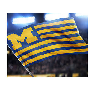 Verticale paalhangende reclamebord voor buiten, langs de weg, sportvlag, banner van polyester, aluminium vlaggenmast, digitaal bedrukt, UV-bestendig - Product Image 1