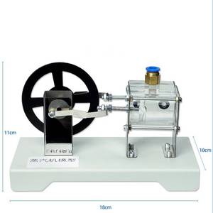 भाप इंजन मॉडल भौतिक भाप दबाव पिस्टन आंदोलन सिलेंडर संरचना और कार्य सिद्धांत मॉडल - Product Image 3