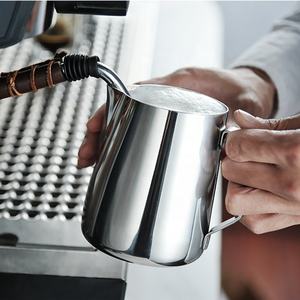 <span class=keywords><strong>Z</strong></span>-minivaporizador Barista de acero inoxidable, 600ml, vaporizador árabe, Espumador, juego de Latte, bolsa de leche, jarra, jarra, café - Product Image 5