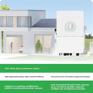 Inversor Solar Híbrido DC/AC Fuera de la Red de 4000W 220V Monofásico, Salida de 5kW Residencial, 95% de Eficiencia, 100A - Product Image 6