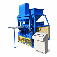 Machine automatique de fabrication de briques en terre cuite RPT4-10, machine hydraulique de fabrication de blocs