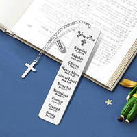 Marcadores de Biblia Cristianos Personalizados al por Mayor, Regalos de Bautismo, Primera Comunión, Regalos de Regreso a Clases, Regalos de Mayoría de Edad, Regalos de Graduación