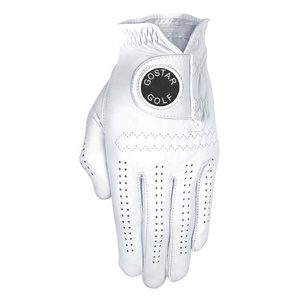 Tuyết Trắng Cabretta Da Golf Găng Tay - Product Image 1