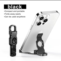 Support de téléphone et tablette pliable en aluminium, Fidget Spinner, support portable en métal, porte-clés à fixation rapide, jouet anti-stress pour bureau et extérieur