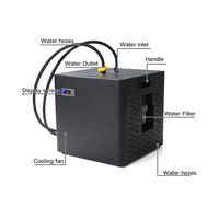 Petit refroidisseur électrique bain de glace récupération de remise en forme refroidisseur d'eau Machine refroidisseur de bain de glace refroidi par ventilateur avec filtre