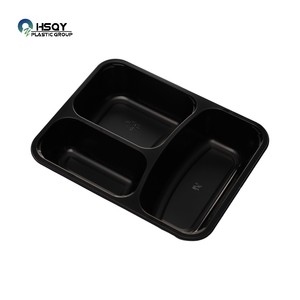 Hsqy <span class=keywords><strong>cpet</strong></span> khay nhà sản xuất đông lạnh Hot bao bì thực phẩm khay nhựa <span class=keywords><strong>cpet</strong></span> bữa ăn container - Product Image 5