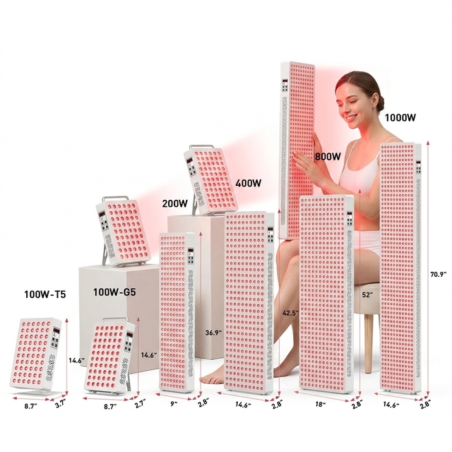 VITARED Red Light Therapy Panel Full Body Red Light Therapy Home Commercial Red Light Therapy Infrared Device Lamp Panel