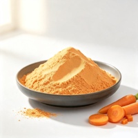Poudre de racine de carotte riche en fibres, agent colorant naturel pour aliments fonctionnels, stock important