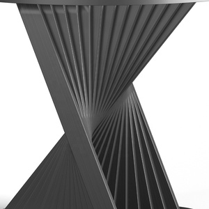 Base <span class=keywords><strong>per</strong></span> Tavolo da Tè in Marmo, Struttura in Metallo, Arredamento Moderno di Alta Gamma, Elegante Tavolo da Tè Kung Fu in Pietra di Lusso <span class=keywords><strong>per</strong></span> la Casa - Product Image 3