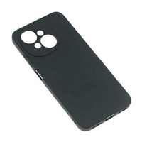 Casing HP Tpu Transparan Hitam Gratis untuk Tecno Spark Go 3 2 1 Tipis Ramping dengan Lapisan Matt Anti Benturan