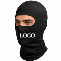 Cagoule de ski unisexe pour adultes, 100% polyester, à un trou, pour activités de plein air, nouvelle collection 2026, impression personnalisée, vente en gros