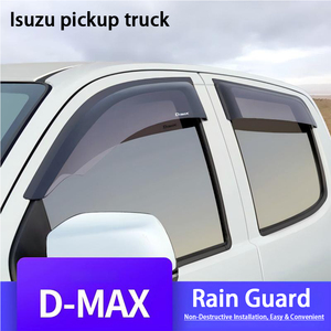 ชุดแต่งภายนอกรถยนต์หรูหรา 4x4 วัสดุ ABS สีดำ ติดตั้งง่าย สำหรับ Isuzu D-Max และ Lingtuo - Product Image 6