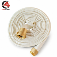 Tuyau en caoutchouc/PVC/TPU personnalisable avec raccords filetés en laiton/NST, pression de 8-28 bars, longueur de 15-30 m, tailles de 1'' à 5''