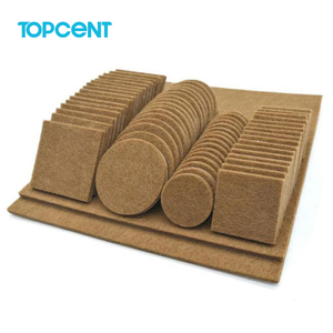 Coussinets en <span class=keywords><strong>feutre</strong></span> de meubles en plastique personnalisés TOPCENT <span class=keywords><strong>Protection</strong></span> de sol de jambe de chaise adhésive forte avec coussinets de pied - Product Image 5