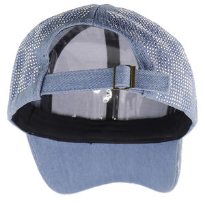 Casquette de baseball de haute qualité avec strass brillants pour femmes, chapeau tendance hip-hop, taille réglable, casquette de baseball fournie par l'usine - Product Image 5