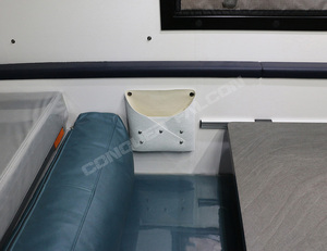 Remolque de <span class=keywords><strong>Caravana</strong></span> Todoterreno de Aluminio para Uso Familiar al Aire Libre, Sistema de Reducción de Polvo para Expediciones, Incluye Cocina y Baño - Product Image 6