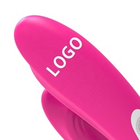 Vibrateur invisible portable sans fil pour femmes Jouets pour adultes pour couples Rechargeable par USB Gode G Spot U Stimulateur en silicone Jouets sexuels