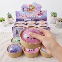 Jouet anti-stress en forme de boulette de Noël en forme de bois de renne, à récupération lente, texture réaliste, en caoutchouc