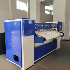 Máquina Plegadora de Ropa Industrial Eléctrica HOOP <span class=keywords><strong>Foldimate</strong></span> con Secadora y Planchado, Carcasa de Acero Inoxidable, Funcionamiento Continuo - Product Image 3