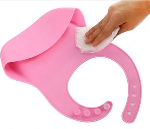 Baberos de Silicona para Bebé OEM y ODM, Fáciles de Limpiar, Cómodos, Suaves e Impermeables, Baberos Personalizados para Bebé - Product Image 5