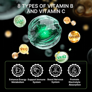 Poudre d'hydratation sportive à l'électrolyte de marque privée, récupération rapide, multivitamines, améliore le métabolisme énergétique, sachet de poudre d'électrolyte - Product Image 5
