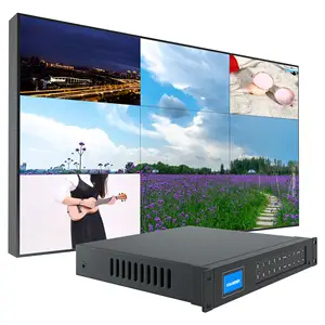 narrow bezel hot sale prm rental oled modern programable 3x3 video wall controller