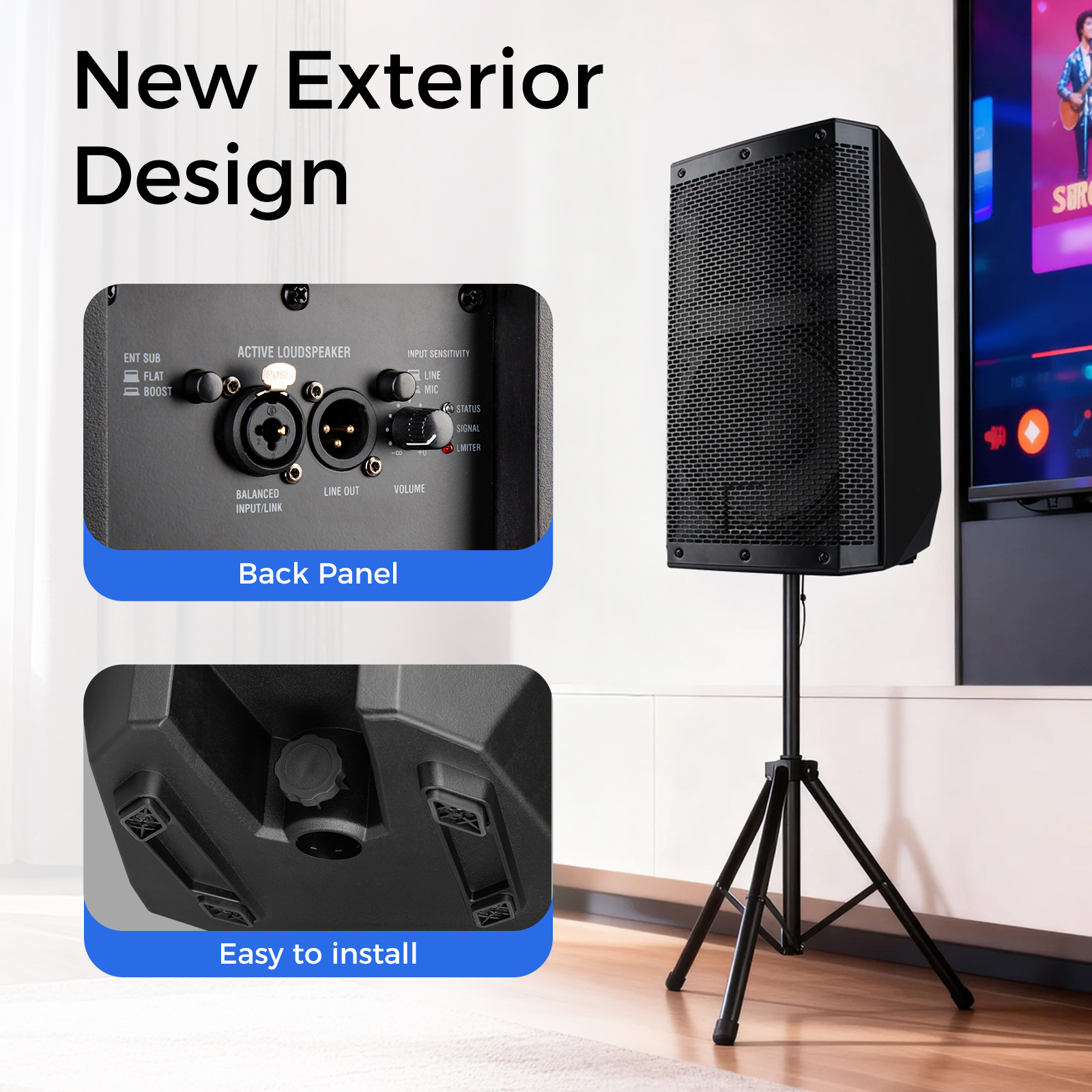 AS10 Portable Outdoor Speaker 10 Inch High Power Professional Active Speaker · image 5