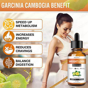 OEM Private Label Kräuter ergänzungen Natürliches Abnehmen Schneller Fat burner Gewichts verlust Diät Flüssigkeits tropfen <span class=keywords><strong>L</strong></span> Carnitin <span class=keywords><strong>L</strong></span> Arginin - Product Image 3