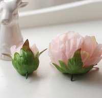 E7 vente en gros de perles de pivoines, soie géante, fausse tête de fleur en soie, tête de fleur de pivoine artificielle pour toile de fond de mariage