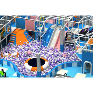 Peralatan Taman Bermain Dalam Ruangan Bertema Laut Komersial Qiaoqiao 463SQM untuk Bisnis - Product Image 1