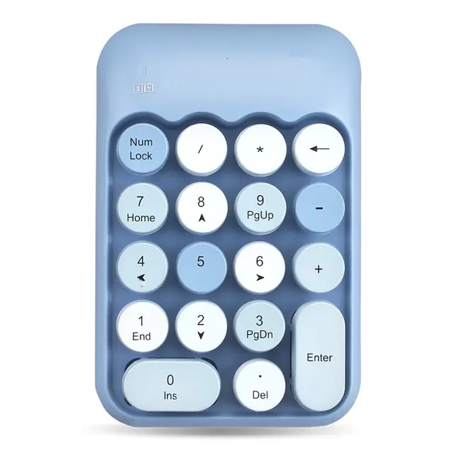 18 Toetsen Mini 2.4G Draadloze Toetsenbord Numeriek Toetsenbord Voor Laptop Computer Digitale Toetsenbord Voor Pc Enkele Hand Toetsenbord