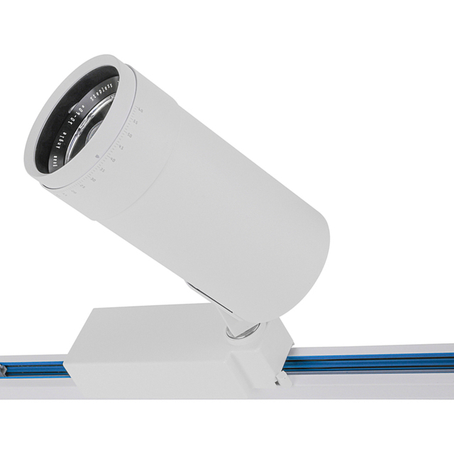 Triac Dimmable 20W LED Plant Growth Spotlight,Adjustable Beam 10°-60°, High CRI 97, for Semi-recessed & Greenhouse Lighting