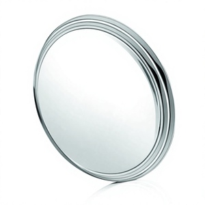 Luxury Stainless Steel <b>Snack</b> <b>Tray</b> Creative Ribbed Bar Serving Plate for Dried Fruit Candy Eco-Friendly Color Enamel Technique - Product Image 1
