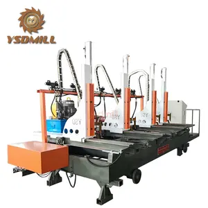 Automatic Woodworking Sawmill Log Carriage Timber Cutting Band Sawmill Saw Machine