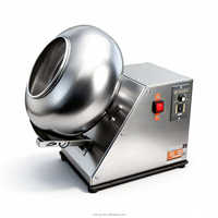 Machine de revêtement de chocolat et de bonbons à haute productivité pour les noix, capacité de 2 à 5 kg/h, 220 V, multi-prises (EU/US/British/Australian)