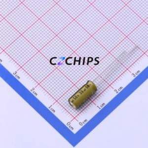 Condensateur électrolytique en aluminium à montage traversant LKMB1101H390MF, montage traversant, D5xL11mm 39uF 20% 50V 344mA-100kHz - Product Image 1