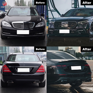 ชุดแต่งสไตล์ BRS วัสดุ PP ขายส่ง สำหรับ Mercedes Benz S Class <span class=keywords><strong>W221</strong></span> ปี 2006-2013 อัพเกรดเป็น S450 W223 ปี 2021-2025 - Product Image 5