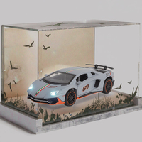 Voiture de sport miniature Lanbo LP780 en alliage moulé sous pression, jouet pour enfants, effets sonores et lumineux, construction métallique durable, vente en gros, 1:32