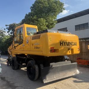 Gran descuento Hyundai 21 toneladas excavadora 210w-7 de segunda mano máquina de alto rendimiento de fabricación coreana excavadora Hyundai a la venta - Product Image 6