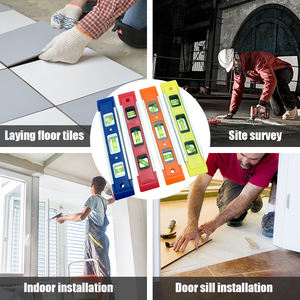 Портативный Высокоточный 3-пузырьковый измеритель уровня, промышленный Сильный магнитный 3-пузырьковый уровень, линейка ABS-оболочки, бытовой инструмент - Product Image 3