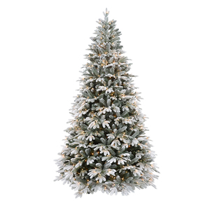 2025 năm mới trang trí PE + PVC hỗn hợp nhân tạo đổ xô Cây giáng sinh - Product Image 1