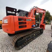 Vente flash : Excavatrice Hitachi ZX120 d'occasion, 12 tonnes, avec moteur Isuzu, prix avantageux, en stock