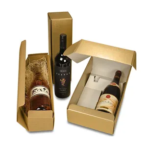 Custom Luxury Cardboard Magnetic Packaging With Accessories For Christmas Red Wine 2 3 Bottle Gift Set Paper Box