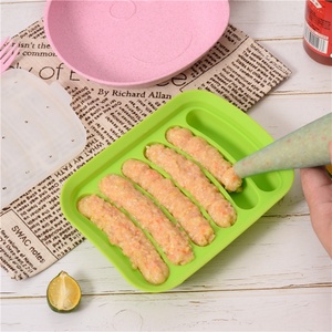 Wholesale <b>Silicone</b> Sausage Mould Small Handmade Diy Hot Dog <b>Baking</b> Molds Home Make Hot Dog Molding - Product Image 2