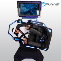 Nuevo Simulador de Vuelo VR para Interiores con Construcción Metálica para Uso Público en Centros Comerciales - FuninVR