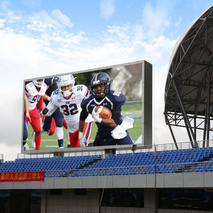 Lớn ngoài trời thể thao <span class=keywords><strong>LED</strong></span> Video Board cho bóng đá bóng đá sân vận động Ribbon điểm đồng hồ bảng điều chỉnh IP65 đánh giá chu vi tường hiển thị - Product Image 6