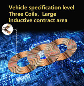 Chargeur sans fil magnétique pour console, charge rapide mains libres pour BMW Europe avec sortie 18V - Product Image 4