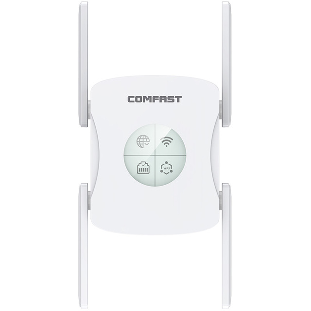 NEWFAST AX1800 dual band WiFi6 wireless repeater NF-RE553 high power long range wifi range extender cell phone booster