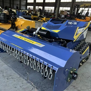 Tondeuse à gazon robotisée professionnelle <span class=keywords><strong>de</strong></span> qualité supérieure, à chenilles, diesel, avec moteur 4 temps et télécommande intelligente - Product Image 6